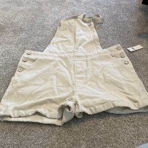 Pilcro relaxed shorts overalls